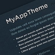 New Theme: MyApp