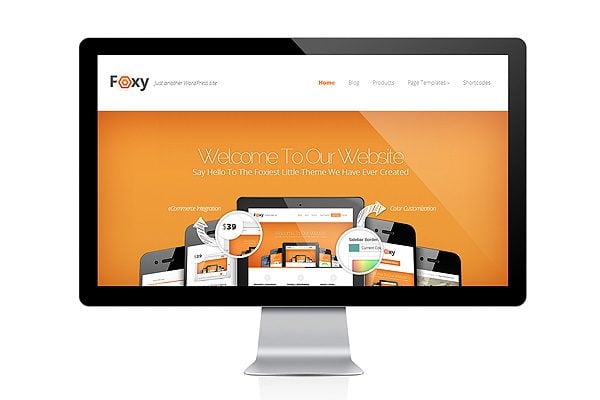 ElegantThemes wordpress企业主题 – Foxy