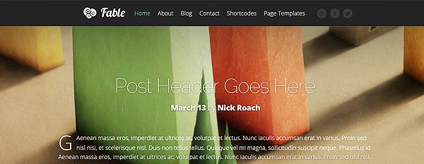 Tell Your Story With Our Upcoming Blog Theme, Fable