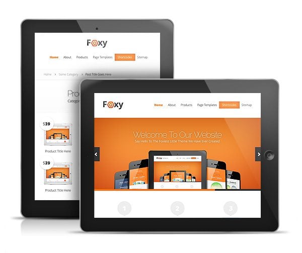 ElegantThemes wordpress企业主题 – Foxy