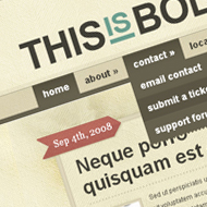 New Theme: Bold