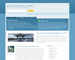 bluemist theme