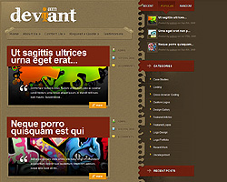 deviant theme