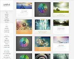 notebook theme
