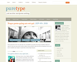 puretype theme