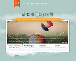 sky theme