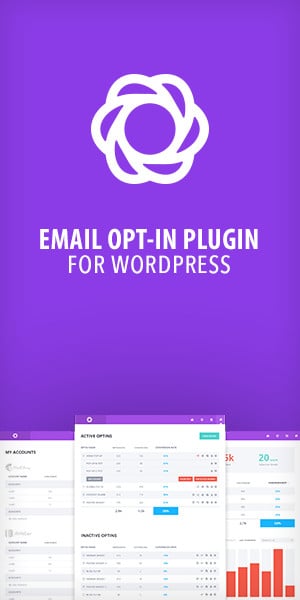 Bloom E-mail-optin-plugin