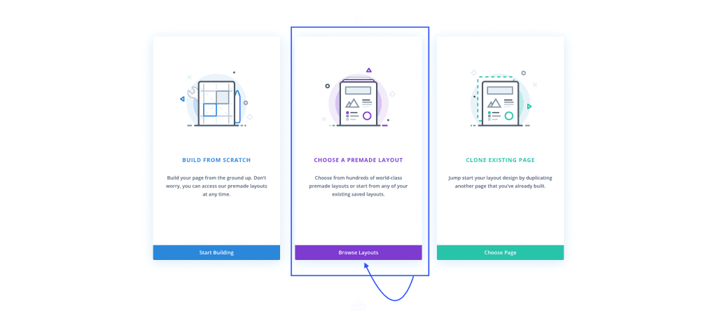 We'll use a premade layout for the lead generation funnel's opt-in page