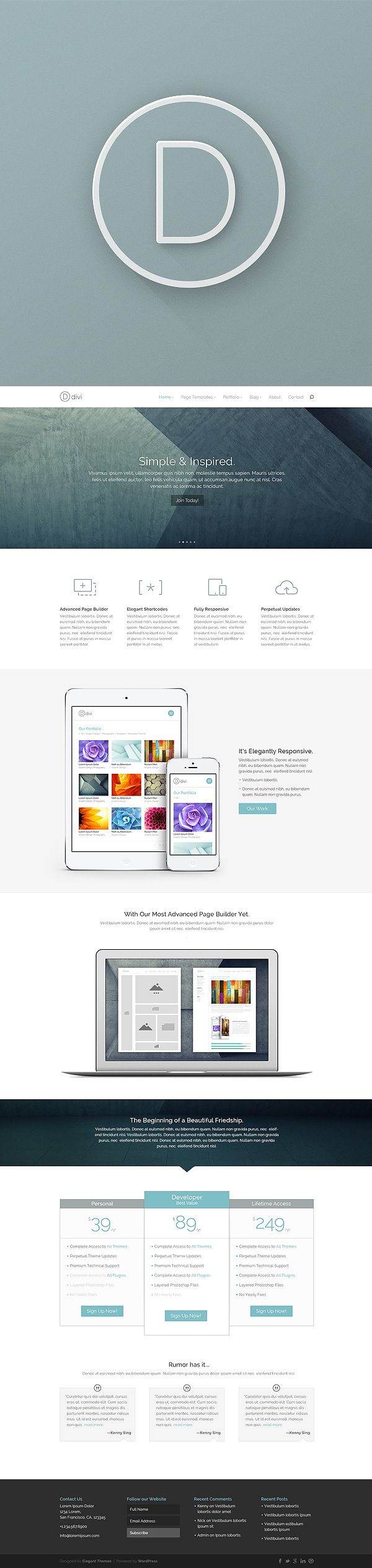 Landing Page  Marketing Agency by Carlos Daniel on Dribbble