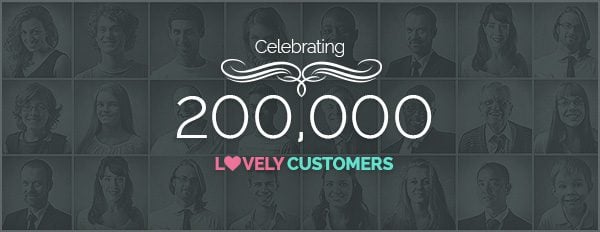 Celebrating 200,000 Lovely Customers With A Special Discount On All Upgrades