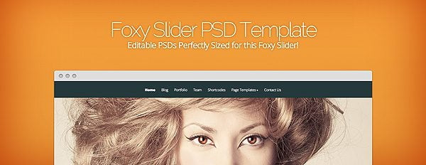 Eight Perfectly-Sized Slider Image Templates For The Foxy Theme