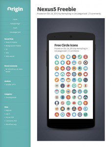 Free & Open Source Nexus 5 PSD Templates