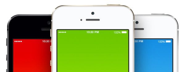 Free & Open Source iPhone 5s PSD Templates For Use In Your Websites And Beyond