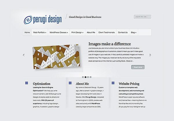 Pergui design is my web design company.