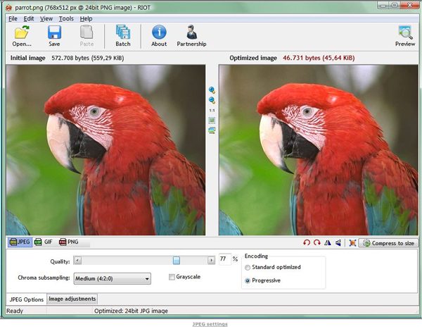 Radical Image Optimization Tool