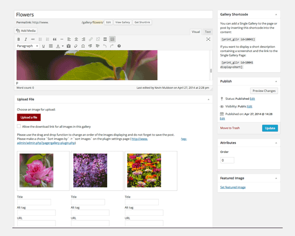 Uploading Images