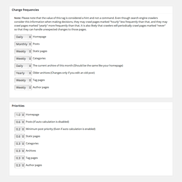 Google XML Sitemaps