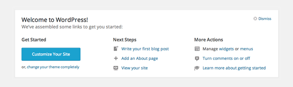 Welcome to WordPress