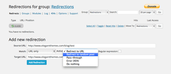 Redirection