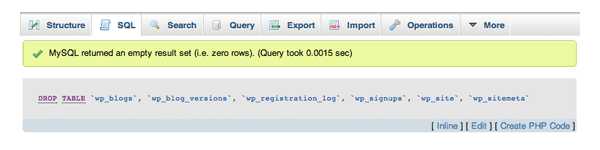 SQL Query Success