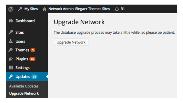 Upgrade Network
