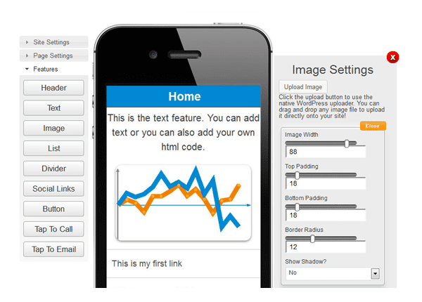WordPress Mobile Website Builder Plugin