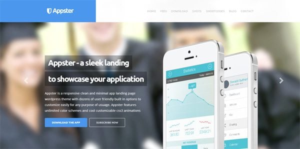 Appster Landing Page Theme