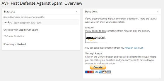 AVH First Defense Against Spam