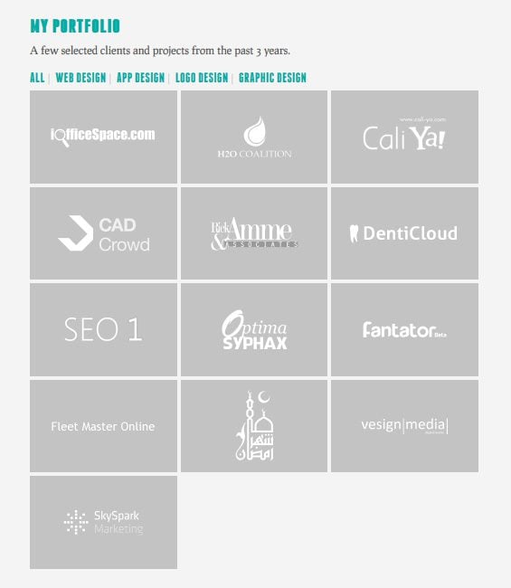 Awesome Filterable Portfolio
