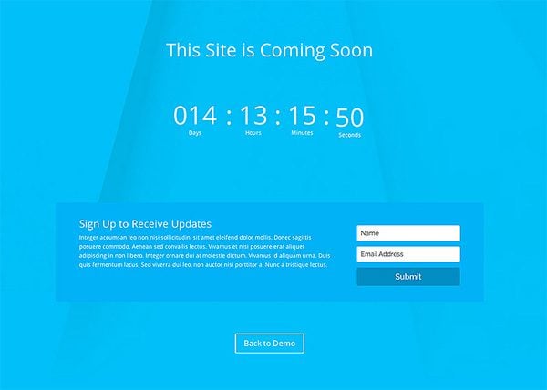 Divi Landing Page