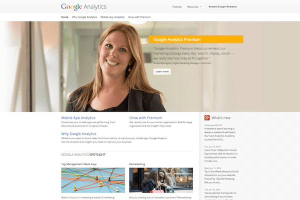 google-analytics-home-page