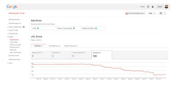 Google Webmaster Tools