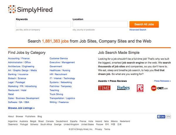 Simply Hired 