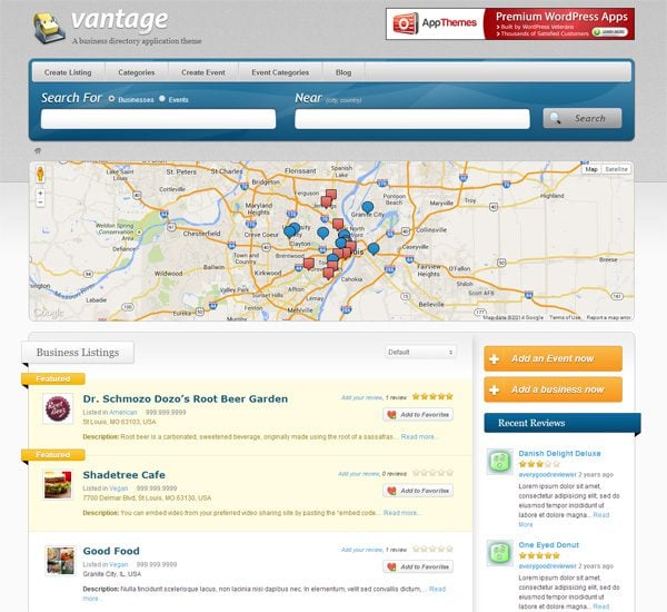 Vantage WordPress Theme