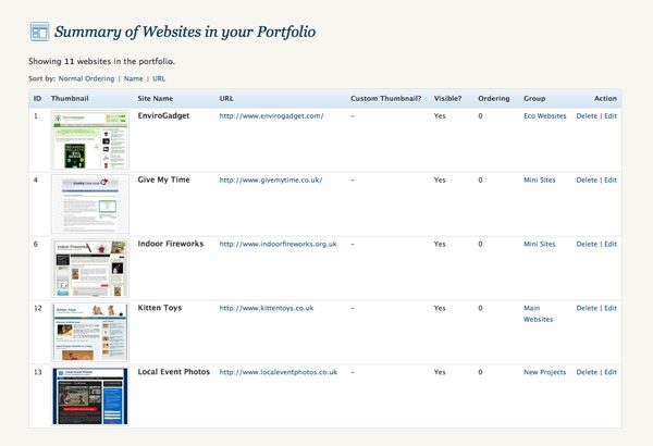 WordPress Portfolio Plugin