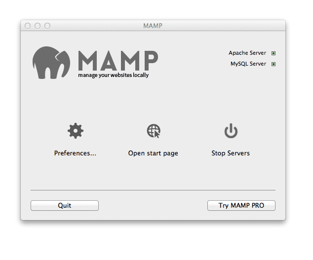 mamp-start-server