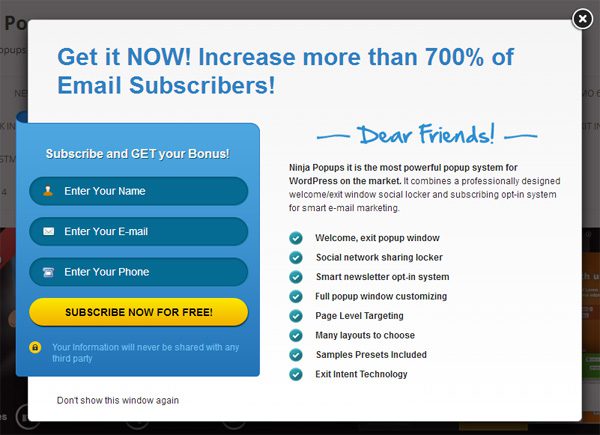 The Best WordPress Popup Optin Plugins To Help You Gain ...