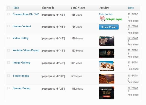 PopupPress