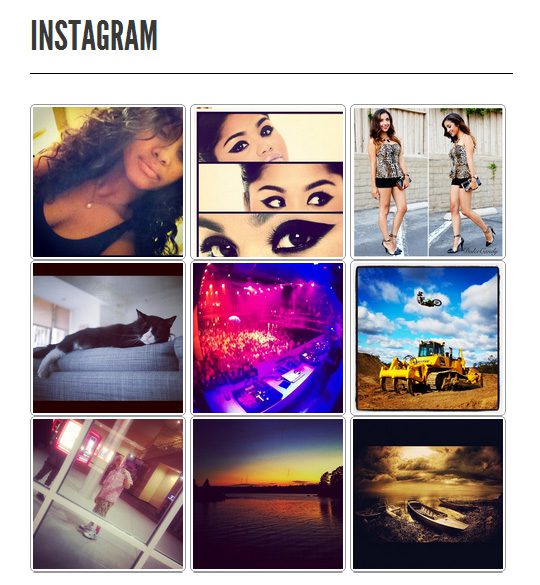 simply instagram - instagram on wordpress