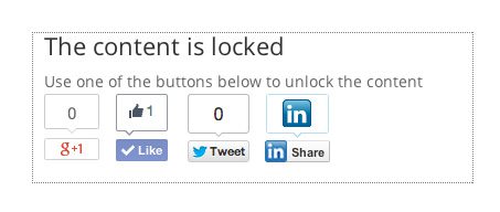 Social Locker Example