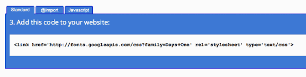 font-link
