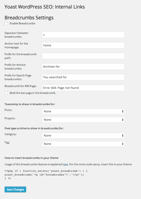internal-links-settings