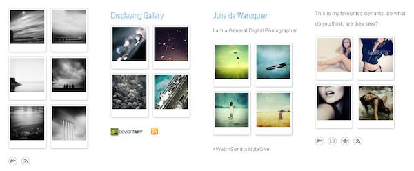 deviantART Widget