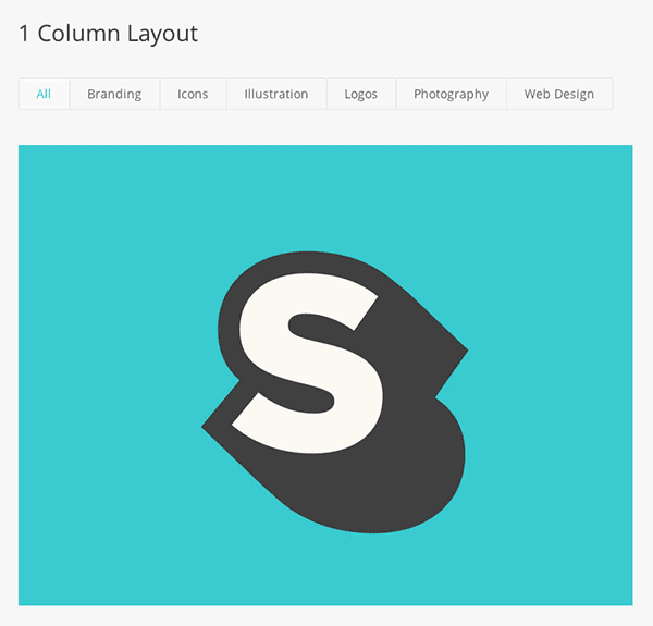 divi-portfolio-filterable-single-column