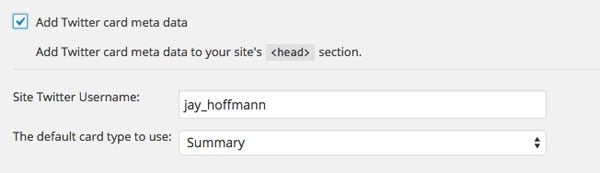 Setting up Twitter Cards in WordPress SEO