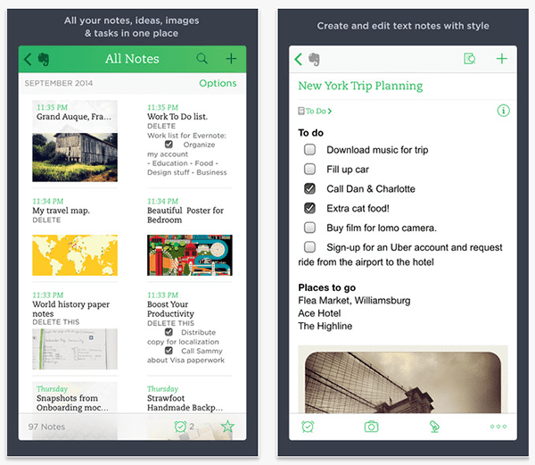 WordPress-iOS-Apps-Evernote