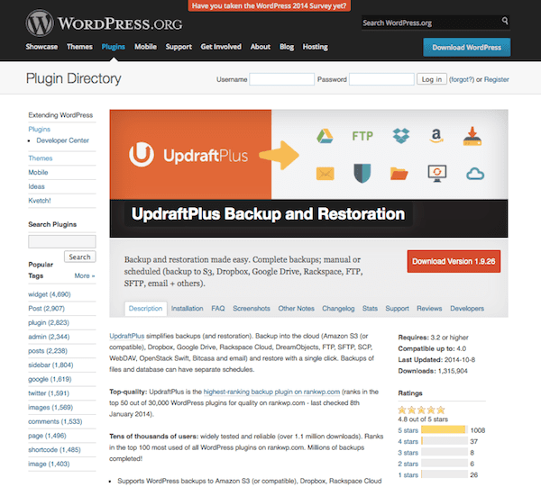 updraftplus