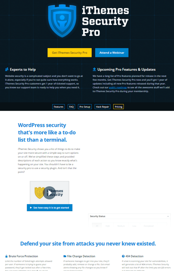 Everything You Need to Know About the iThemes Security Plugin - Pro