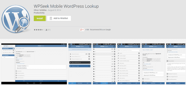 The Best WordPress Android Apps You Probably Aren't Using - WPSeek Mobile WordPress Lookup