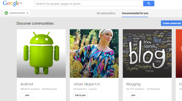 Google+ App Available for Android - Android Community